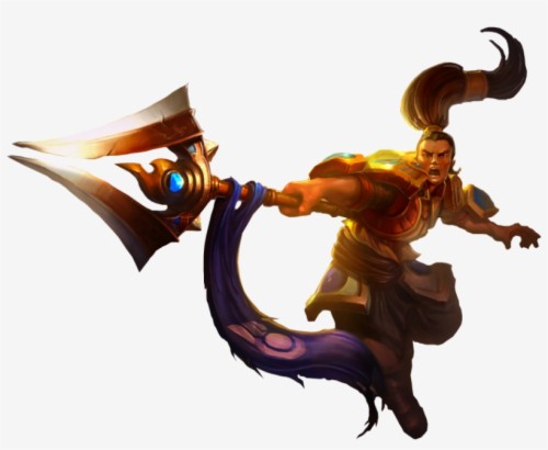 Xin-zhao Classic Splashart Png Image - League Of Legends Xin Zhao Png ...