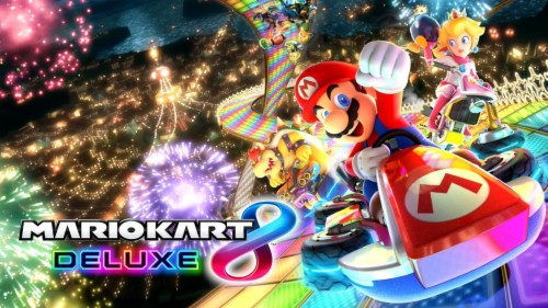 Super Mario Kart Wallpaper Mario Kart 8 Deluxe Hd Wallpaper Backgrounds Download