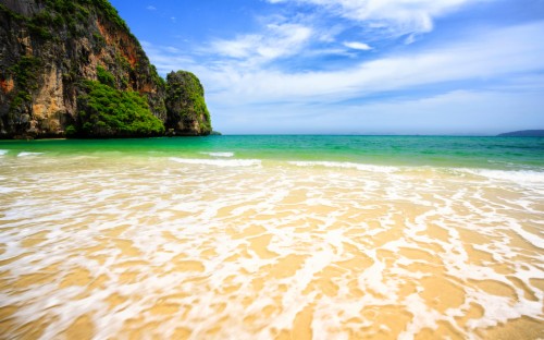 Tropical Paradise Beach Hut Hd Wallpaper Backgrounds Download