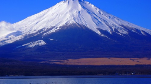 Wallpaper - Japan Landscape Mount Fuji (#1349168) - HD Wallpaper