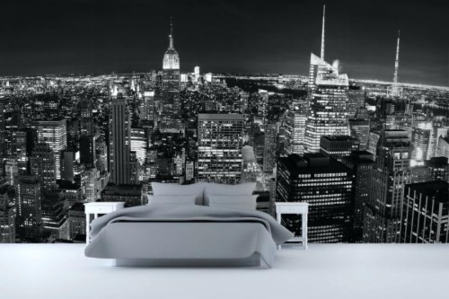 City Wallpaper Bedroom Panoramic New Wall Mural Ideas New