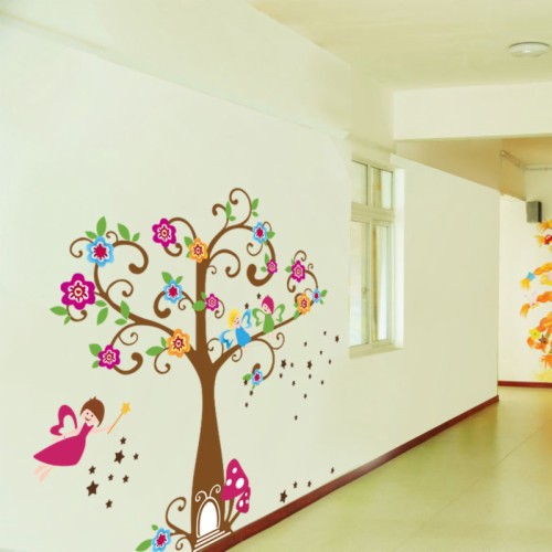 Fairy Garden Wall Stickers (1890514) HD Wallpaper & Backgrounds Download