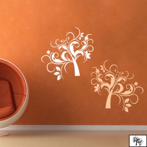 Zara Stencil Romance Wallpaper - Motif (#191917) - HD Wallpaper