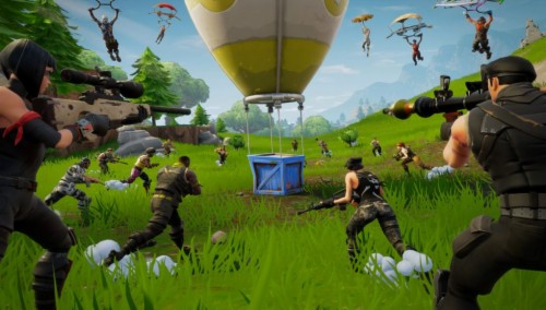 Fortnite Remains Top Of Twitch After Unmoving Black Fortnite Drop Hd Wallpaper Backgrounds Download