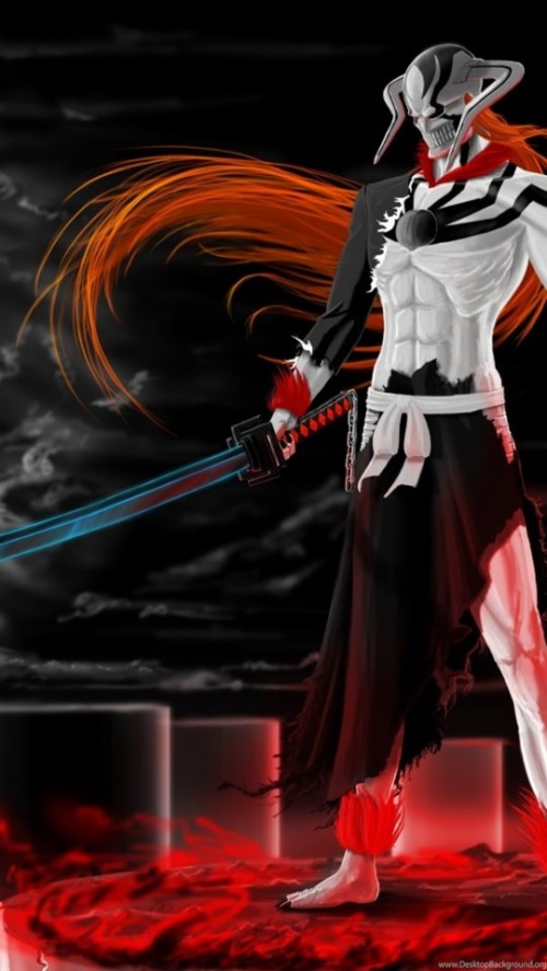 Download Anime Bleach Kurosaki Ichigo Vasto Lorde Hollow Horns - Ichigo ...