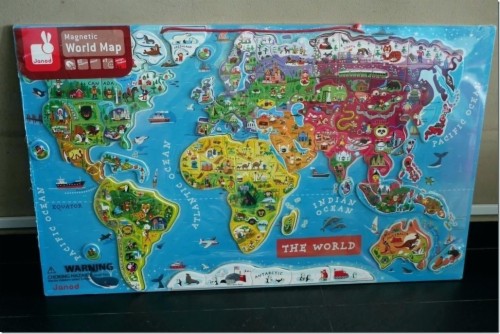 Magnetic World Map Wallpaper From To Antarctic Amazon Janod