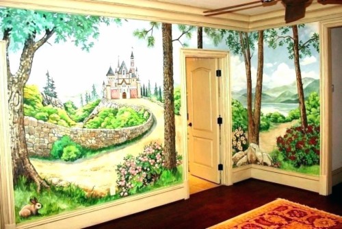 Disney Wall Murals Characters Mural Disney Princess - Mural (#1920700 ...