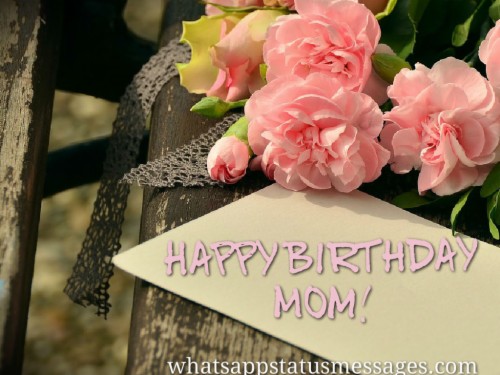 Quotes For Mother Birthday In Marathi With Happy Mom Happy