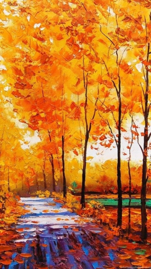 Watercolor Iphone Wallpaper Autumn (#310120) - HD Wallpaper ...