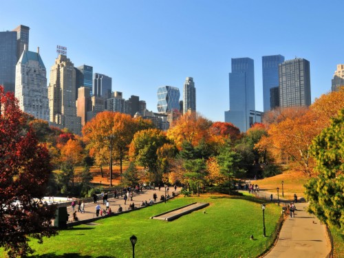 Download Central Park In Nyc During Autumn - New York City On Itl.cat