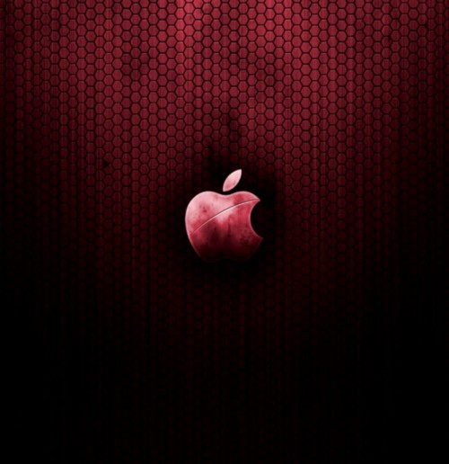 Red Apple Logo Wallpaper Wallpaper Wide Hd Metal Apple Iphone Wallpaper Hd Hd Wallpaper Backgrounds Download
