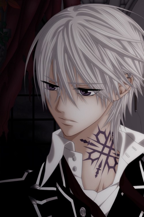 wallpaper vampire knight boy blond tattoo on his