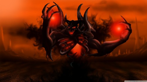 Shadow fiend фон