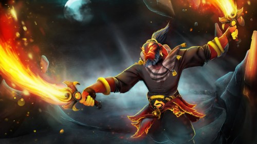 Ember Spirit Flame Sword Load Screen Dota 2 Hero Pictures