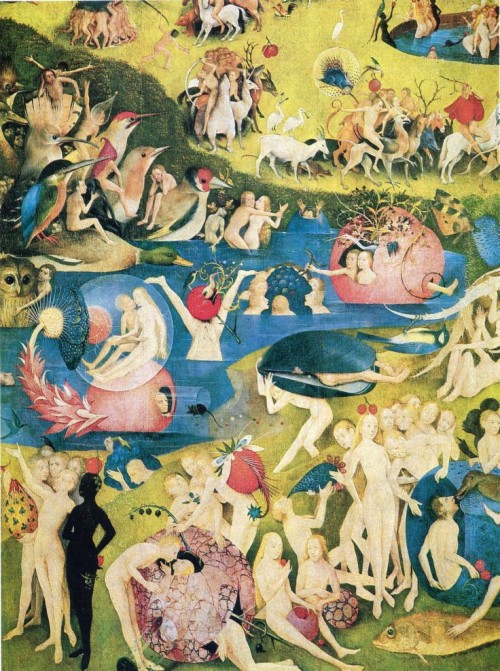 Hieronymus Hieronymus Bosch Garden Of Earthly Delights Detail