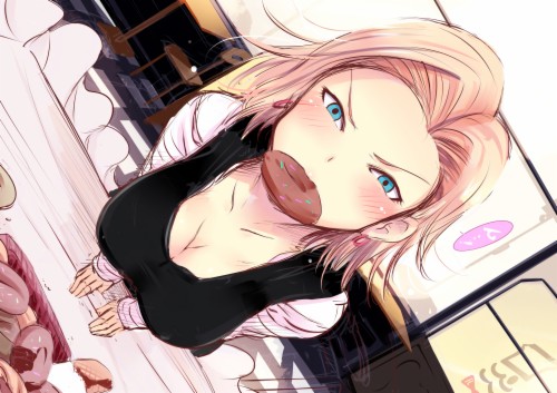 Hd Wallpaper Anime Girl Short Blond Hair And Blue Eyes 208043