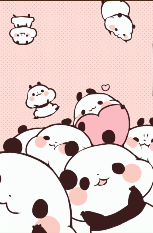 kawaii panda 2005998  hd wallpaper  backgrounds download