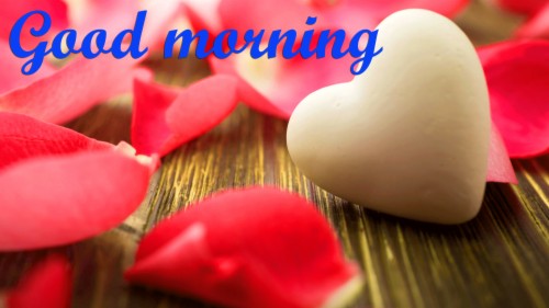 Good Morning Wishes With Heart Wallpaper Pictures Pics - Heart Images ...