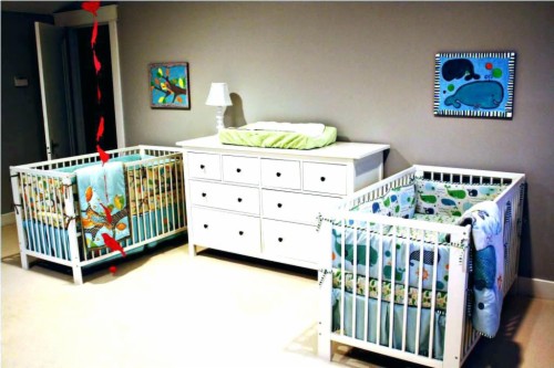 Bedroom Furniture For Kids Open Book Shelf Beneath Twin Boy And