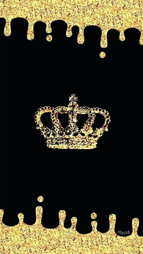 Org King Crown Wallpaper Hd - Black And Gold Crown (#1780821) - HD