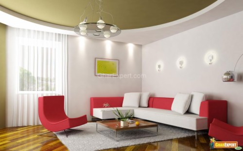 Pop Ceiling Colour Combination Modern Beautiful Drawing Rooms