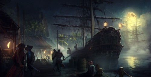 Fantasy Underwater Wallpaper Hd - Sunken Pirate Ships Underwater ...