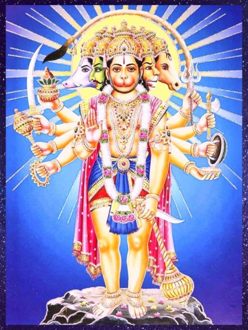 Download Anjaneya Swamy Photos Hd - Panchamukha Hanuman On Itl.cat