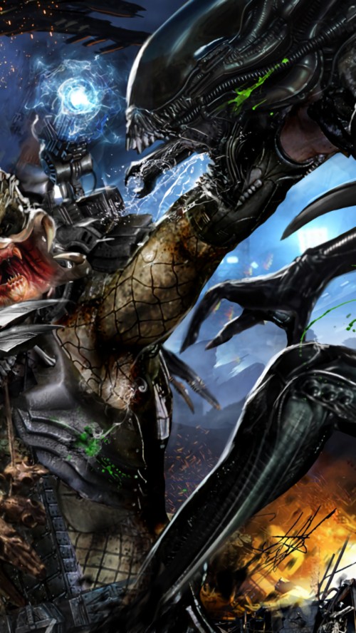 Hd Wallpaper - Alien Vs Predator Game (#2943075) - HD Wallpaper ...