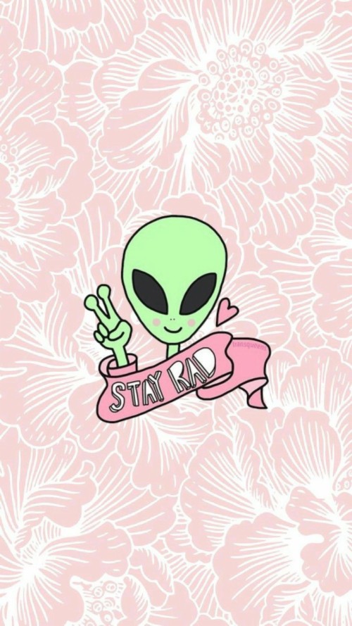 Cute Alien Wallpaper - Happy Alien (#2079921) - HD Wallpaper ...