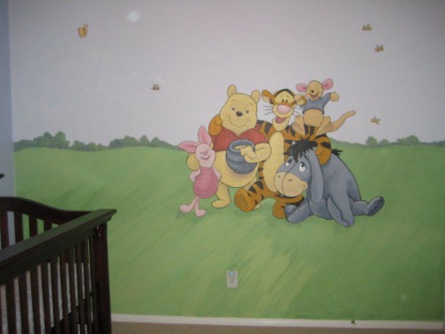 Classic Winnie The Pooh Nursery Accessories Winnie The Pooh Nursery Mural Ideas 2089542 Hd Wallpaper Backgrounds Download