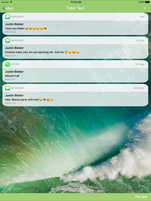 Fake Text Message Free For Ios Message Prank Iphone 8 219287 Hd Wallpaper Backgrounds Download