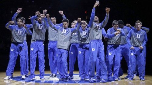 Collection Of Duke Blue Devils Basketball Wallpaper Dance