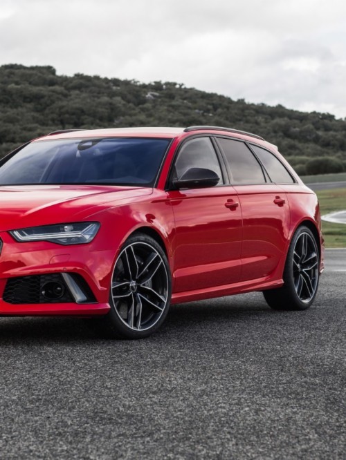 Audi Rs6 Avant, Red, Side View, Cars - Audi Rs6 Lamborghini V10 ...