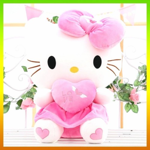 pink cat teddy