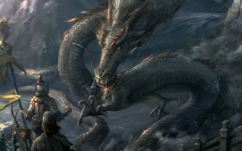 Chinese Wallpaper For Computer - Backgrounds For Pc Dragon (#1530051