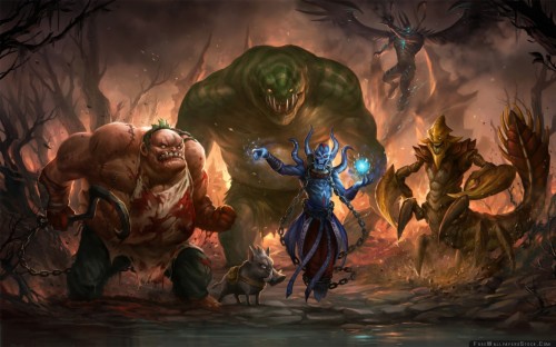 Dota Pudge Ethreain Leach Crisan Sand King Tydeunter Dota