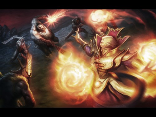 Pudge Vs Invoker Standard Wallpaper Ultra Hd Dota 2 245221