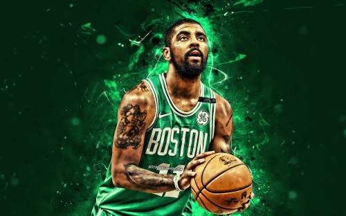 Kyrie Irving, Green Stone, Boston Celtics, Nba, Basketball - Kyrie ...