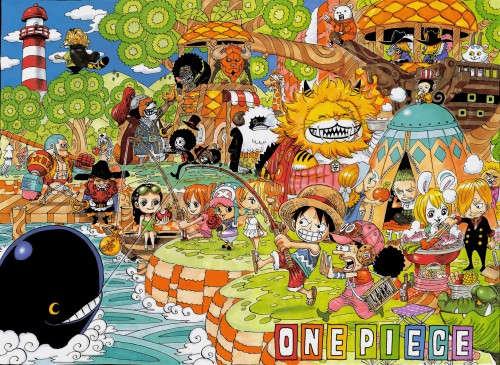 One Piece Colored Pages Hd Wallpaper Backgrounds Download