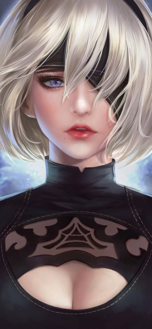 nier automata 2b fanart 2457594 hd wallpaper backgrounds download nier automata 2b fanart 2457594 hd