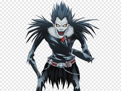 Death Note, Light Yagami, Ryuk, The Creation Of Adam, - Anime Girl With ...