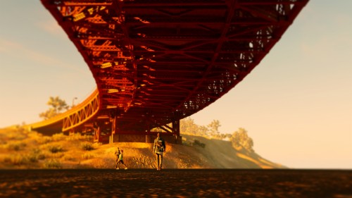 Beam Bridge (#2536203) - HD Wallpaper & Backgrounds Download