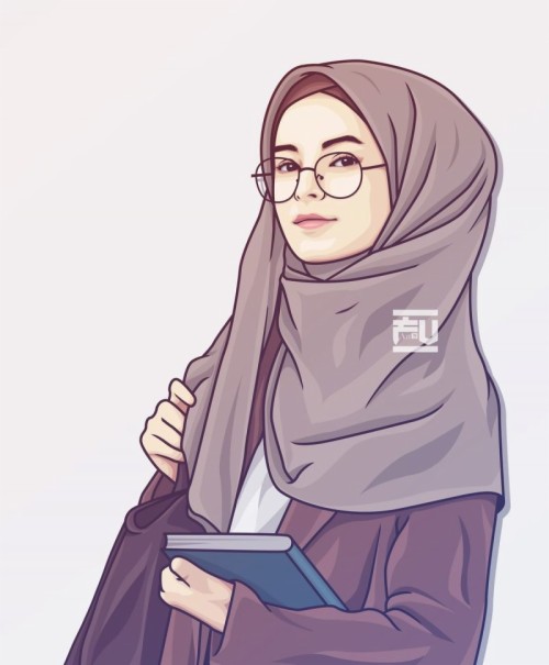 Gambar Kartun Berhijab Moderen Hijab  Girl Anime Hijab  