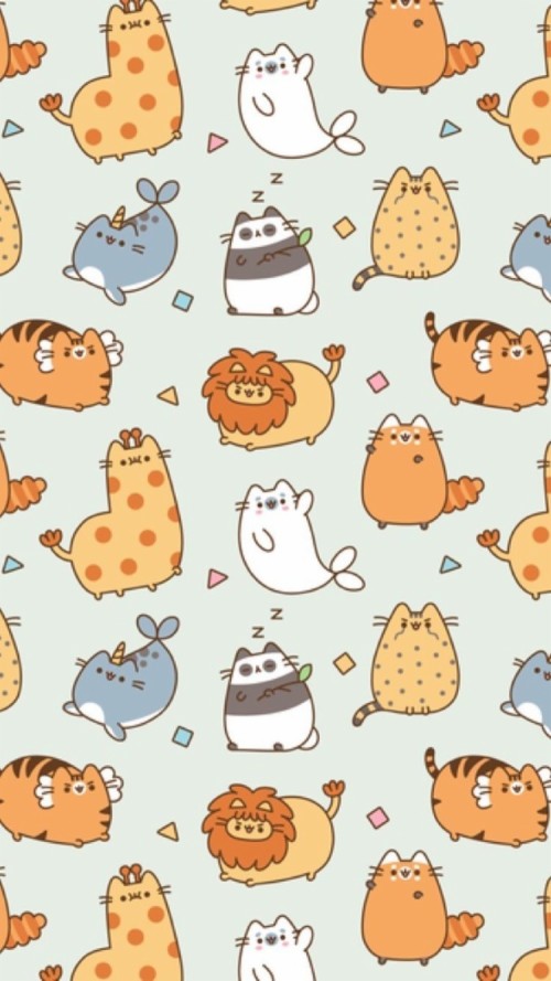 Fat Cat Wallpaper Cartoon (#2551230) - HD Wallpaper & Backgrounds Download