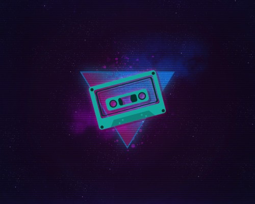 Photo Wallpaper Neon 80 S Synth Retrowave Synthwave Oboi Na