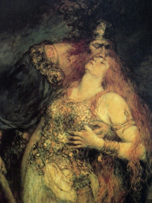 Odin And Frigg Painting (#2558863) - HD Wallpaper & Backgrounds Download