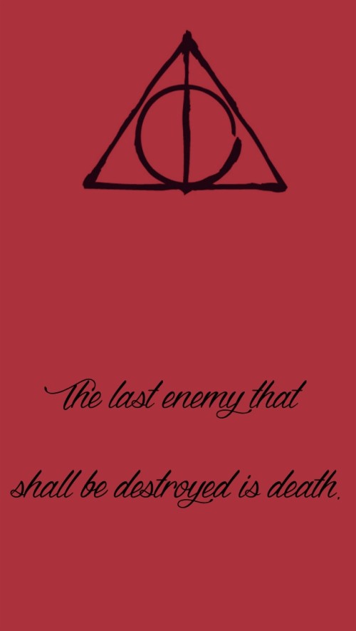 Minimal Harry Potter iPhone wallpapers