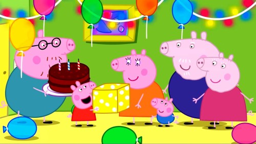 Peppa Pig Wallpaper - Peppa Pig Family And House (#3105447) - HD