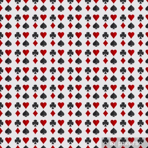 Playing Card Pattern (#2594282) - HD Wallpaper & Backgrounds Download