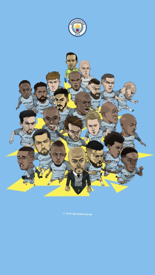 Manchester City Full Squad Fan Art For Mobile Wallpaper Nbsp Man City Wallpaper Pc Hd Wallpaper Backgrounds Download